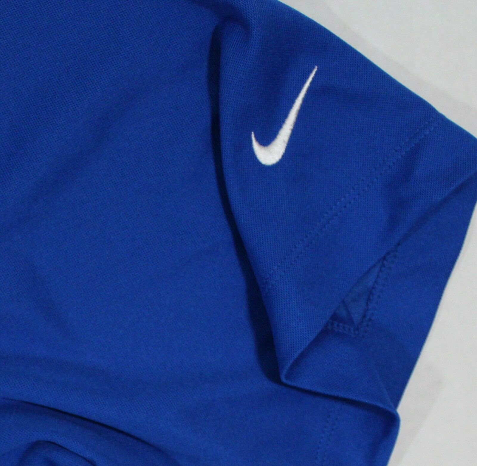 Nike GOLF L Men's Dri Fit Micro Pique Polo Shirt Blue DELL Sonic Wall ...