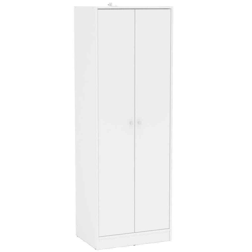 Cambridge White Wardrobe With 2 Doors